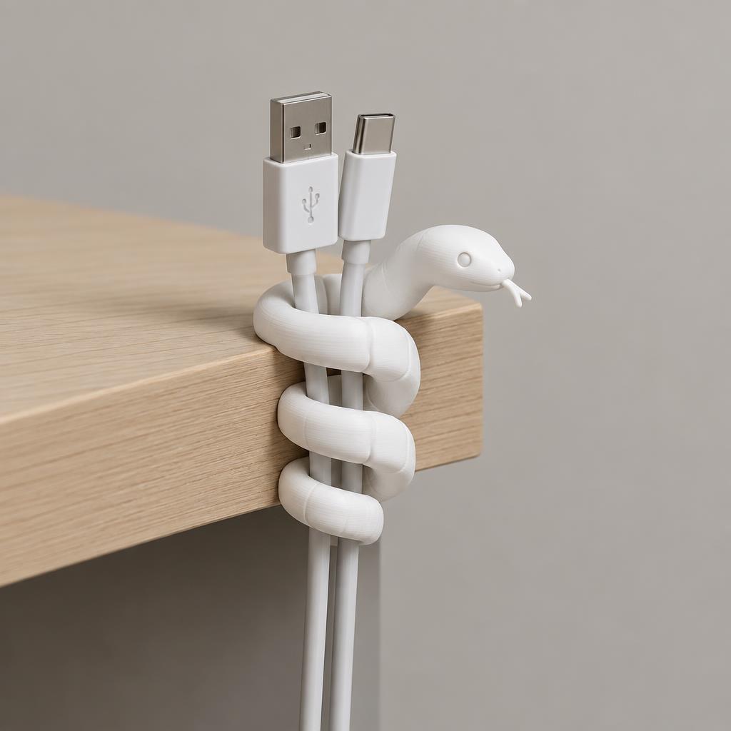 Minimalist Cable Snake Organizer